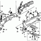 ST1100 Подножки