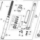 CR250R Передняя вилка