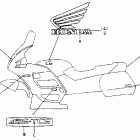 ST1100 Наклейки