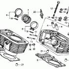 VT600CD Cylinder (rr.)
