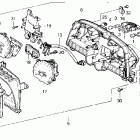 GL1500I Speedometer @ tachometer i