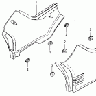 CB125TT Боковая панель