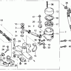 VFR750R Главный тормозной цилиндр - передний