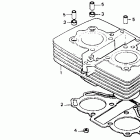 CB125TT Цилиндр