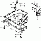 CBR600F Масляный насос