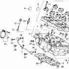 VFR750R Головка цилиндров задняя