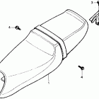 CBR600F Сидение