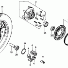GB500 Заднее колесо