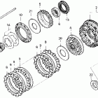 VFR750R Сцепление