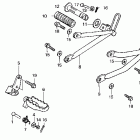 NX125 Подножки