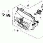 NX250 DOMINATOR Фара
