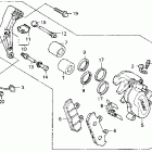 CB125TT Передний тормозной суппорт