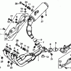 CBR1000F Глушитель