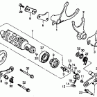 CBR1000F Вилка переключения передач