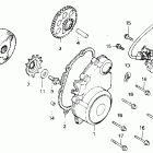 CB400F Муфта стартера