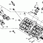 CBR600F Головка цилиндра