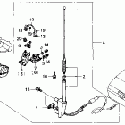 GL1500 Trunk armrest set 90