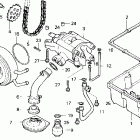 VFR750R Масляный насос