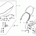 CB125TT Сидение