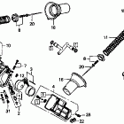 VT1100C Компоненты карбюратора
