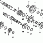 CR250R Трансмиссия