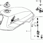 CB125TT Топливный бак