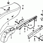 VT1100C Заднее крыло
