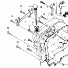 CB125TT Right clankcase cover