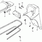 CB125TT Заднее крыло