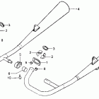 CB125TT Глушитель