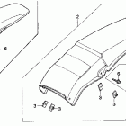 CR250R Заднее крыло