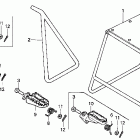 CR250R Подножки