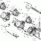 CB400F Компоненты карбюратора
