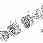 NX250 DOMINATOR Сцепление
