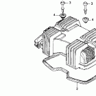 CB125TT Крышка головки цилиндров
