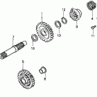 CR250R Кик стартер