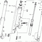 VFR750R Передняя вилка