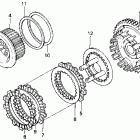 CB400F Сцепление