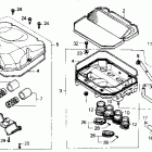 CB400F Воздухозаборник