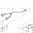 VFR750R Фонарь задний