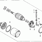 CB400F Стартер электрический