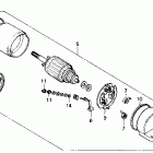 NX125 Starting motor 89-90
