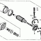 CBR1000F Стартер электрический