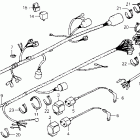 CB125TT Жгут проводов