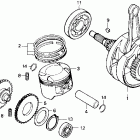 NX250 DOMINATOR Коленвал