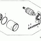 VTR250 Starter motor 89-90