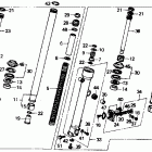 CBR600F Передняя вилка