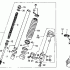 NX125 Передняя вилка