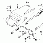 NX125 Заднее крыло
