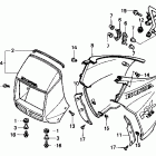 NX125 Обтекатель